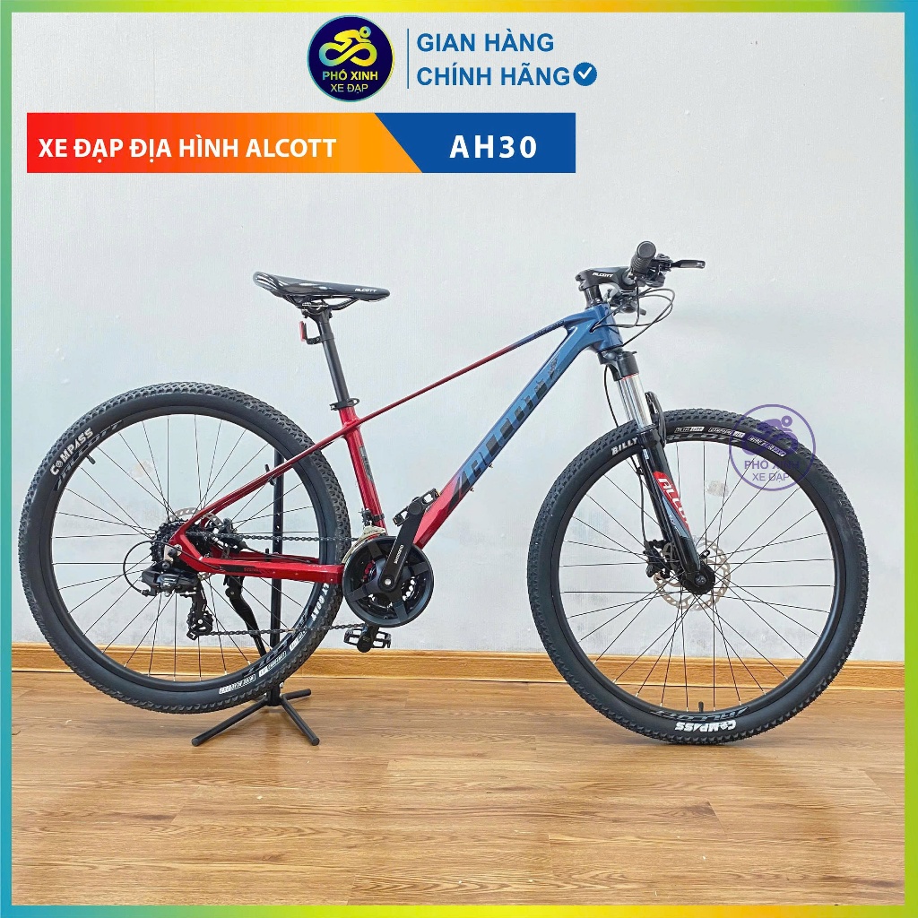 Xe đạp địa hình Alcott AH30 phuộc nhún