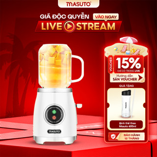 Máy Xay Sinh Tố Đa Năng Masuto Blender Chuyên Xay Các Món Healthy Eat Clean Combo Mua 1 tặng 1 [Live]