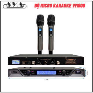 BỘ MICRO KARAOKE KHÔNG DÂY JBL VM800