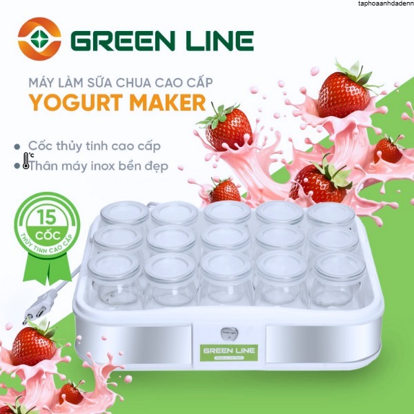 Máy Làm Sữa Chua Hương Vị Truyền Thống Song Anh Gồm  Tặng 15 Hũ Thủy Tinh