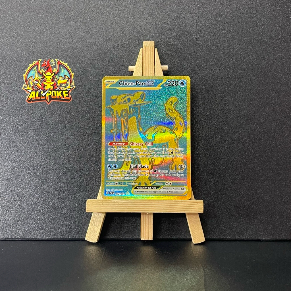 [ AllPoke ] Thẻ Bài Pokemon TCG, Chien-Pao ex 242/091 -M-NM