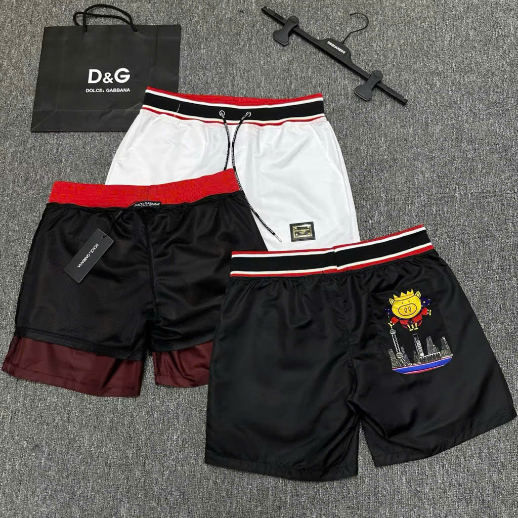Quần Đùi Gió Heo Bay KCloset Quần Short Dù Lót Trong Dày Dặn Unisex