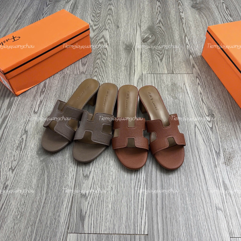 Guốc chữH bản Fashion Quảng Châu sẵn kho 996