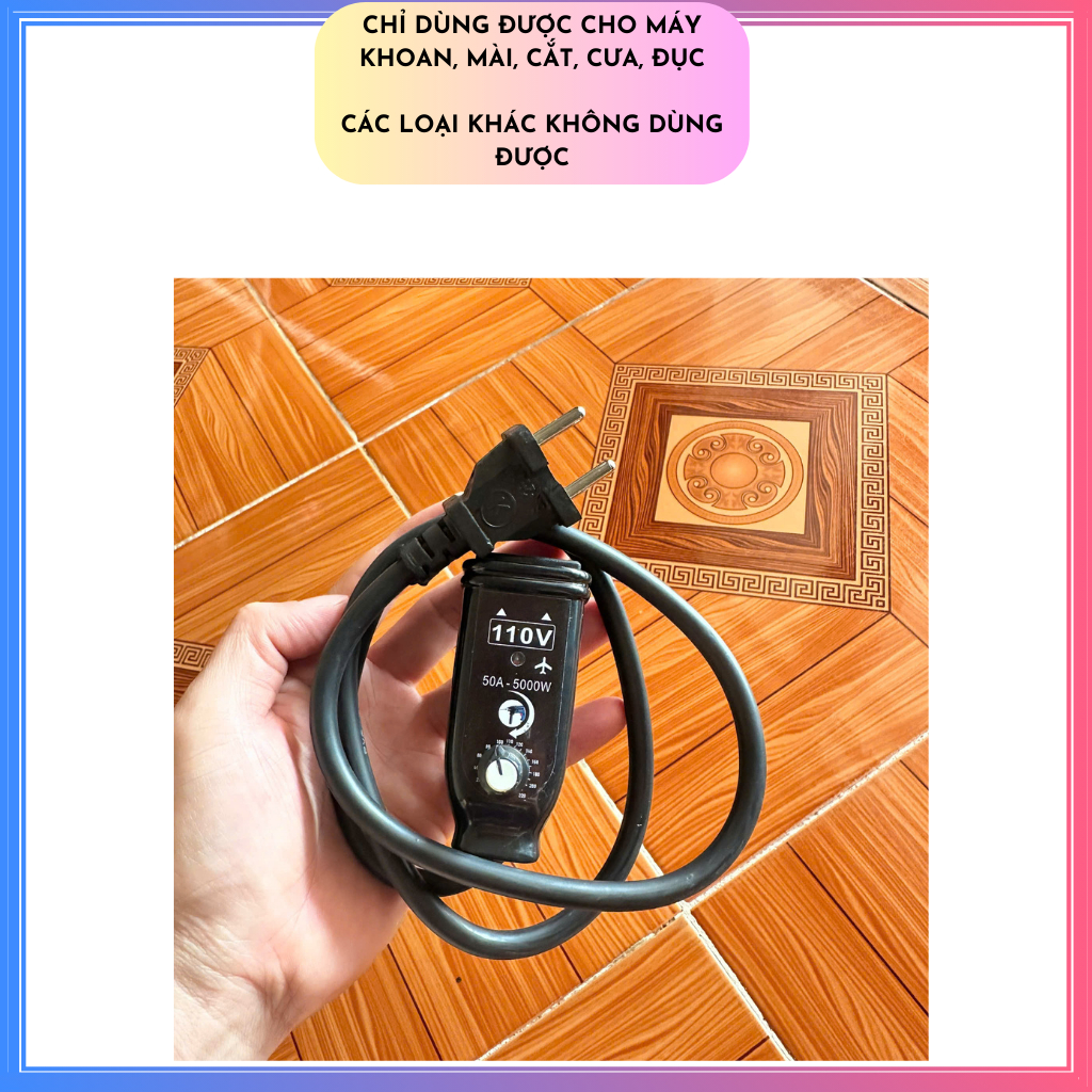 [Điều chỉnh tốc độ] Đổi nguồn 220v sang 110v 100v - Bộ đổi nguồn 220v sang 110v - Chuyển điện 220v s