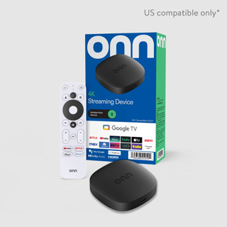 ONN TV Box 4K - Google TV 14 – Điều Khiển Giọng Nói, Phát 4K Siêu Mượt