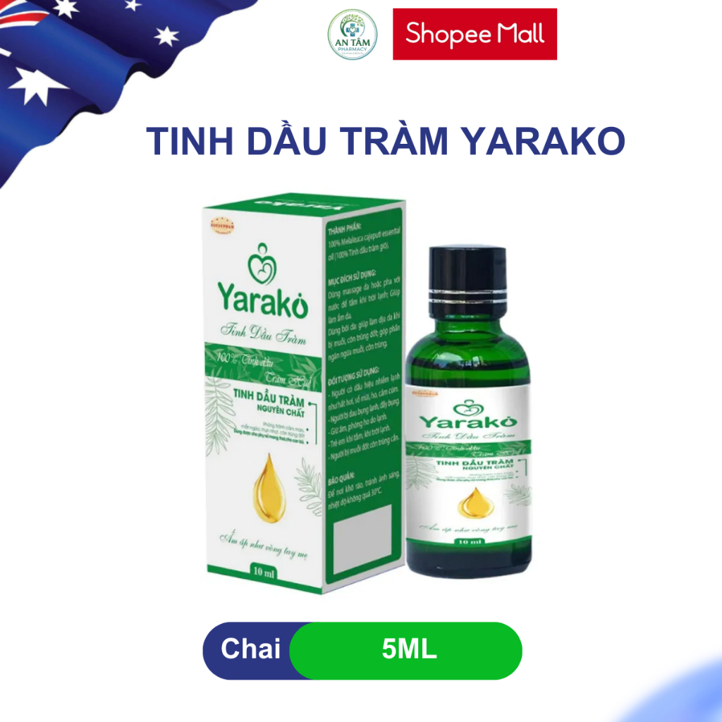 Tinh Dầu Tràm MABIO Giúp Giữ Ấm Cơ Thể Làm Dịu Vết Muỗi Đốt An Toàn Với Trẻ Nhỏ MABIO Chính Hãng