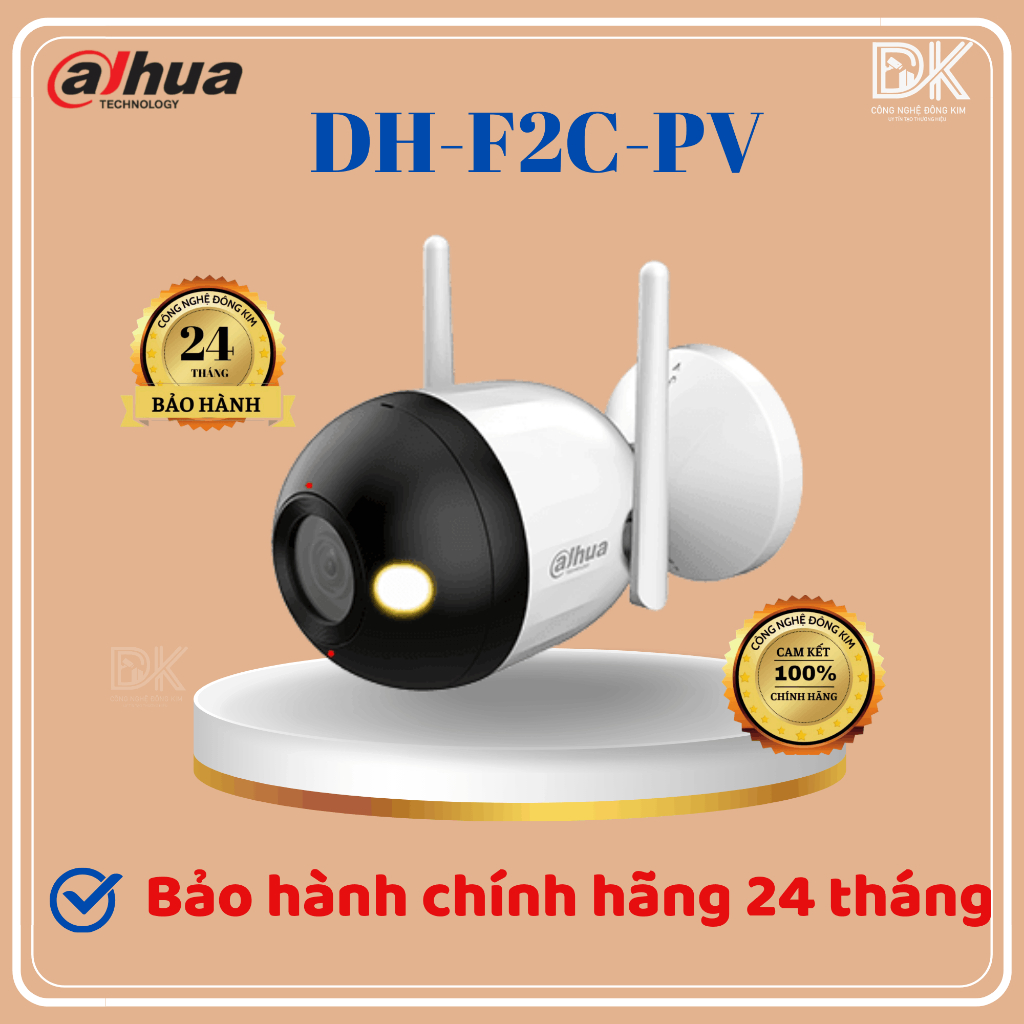 Camera dahua IP Wifi  DAHUA DH-F2C-PV 2mp. đàm thoại 2 chiều