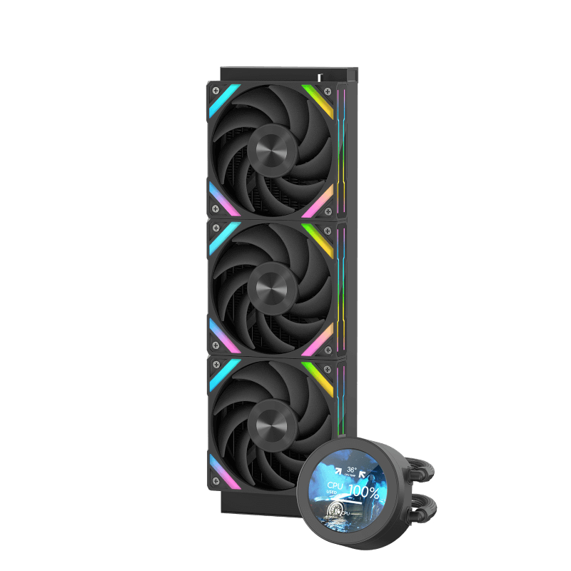 TẢN NHIỆT NƯỚC SAMA Q70 BK - 360MM - BLACK