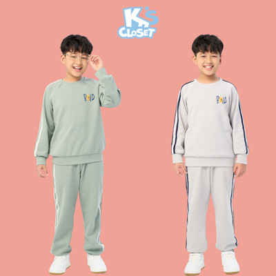Bộ Quần Áo Jumper K'S CLOSET Chất Liệu Cotton Cho Bé Trai Và Bé Gái (2-14 tuổi) từ 10kg-60kg E006TWF, E004FIF, E021FIF