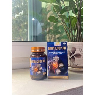 Minh Khớp An Chính Hãng Hộp 30 Viên - Viên uống xương khớp đau nhức xương khớp thoái hóa cổ vai thoát vị tê bì tay chân