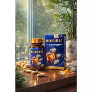 Minh Khớp An Chính Hãng Hộp 30 Viên - Viên uống xương khớp đau nhức xương khớp thoái hóa cổ vai thoát vị tê bì tay chân