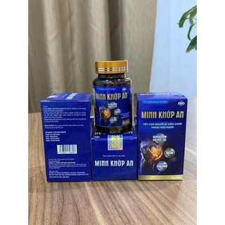 Minh Khớp An Chính Hãng Hộp 30 Viên - Viên uống xương khớp đau nhức xương khớp thoái hóa cổ vai thoát vị tê bì tay chân