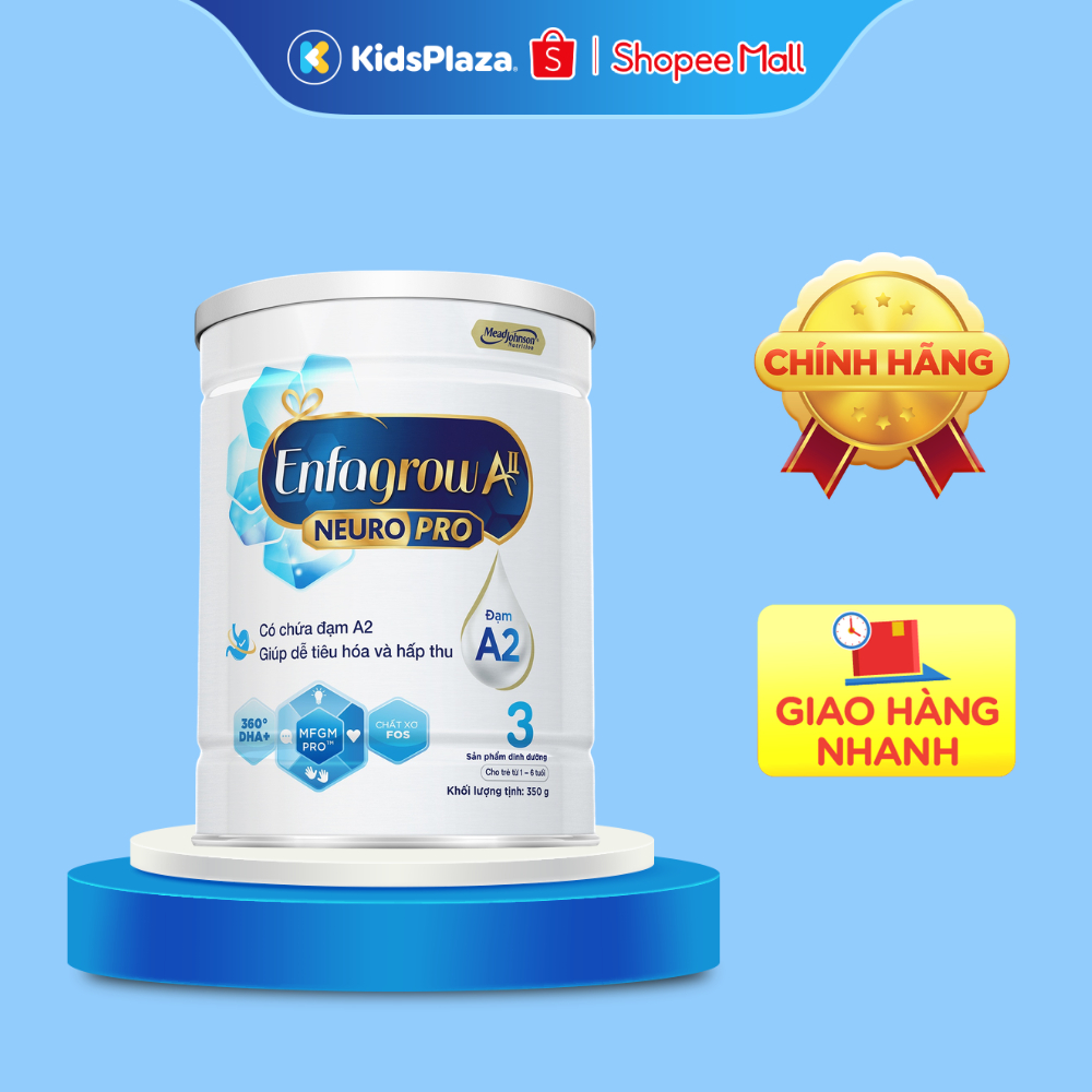 Sữa Enfagrow A2 Neuropro 3 dành cho trẻ từ 1- 6 tuổi