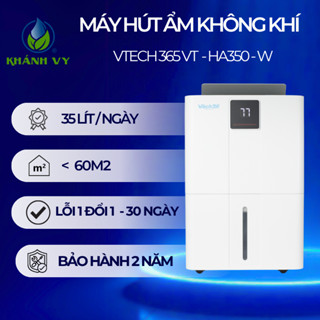 Máy hút ẩm gia đình VTECH365 VT-HA350-W 35L/ngày