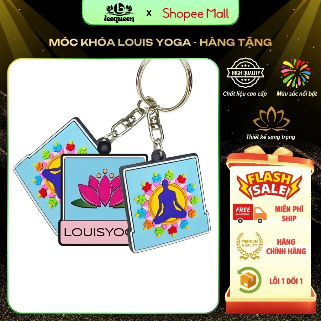 Móc Khoá Yoga - Louis Yoga - QUÀ TẶNG KHÔNG BÁN
