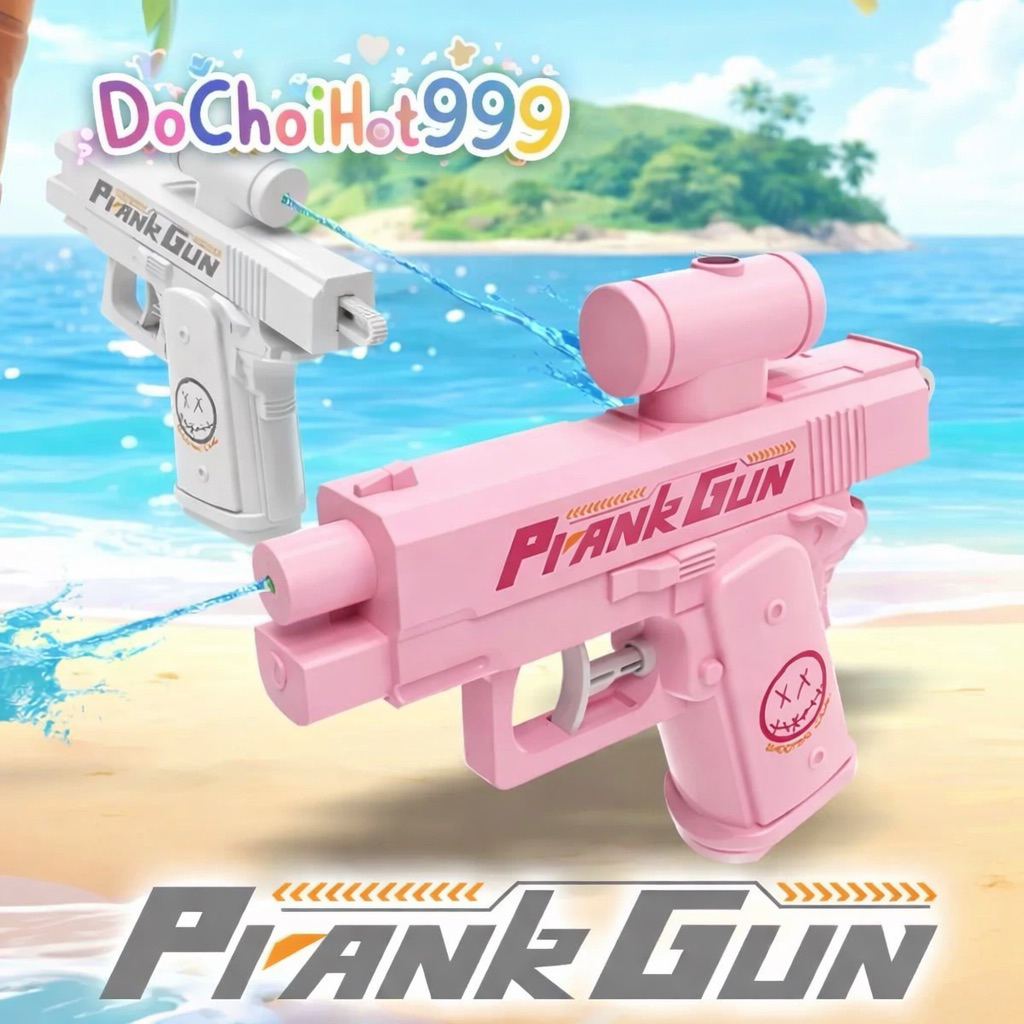 (Loại To)Đồ chơi súng phun nước hai chiều prank gun,đồ chơi mùa hè troll vui nhộn