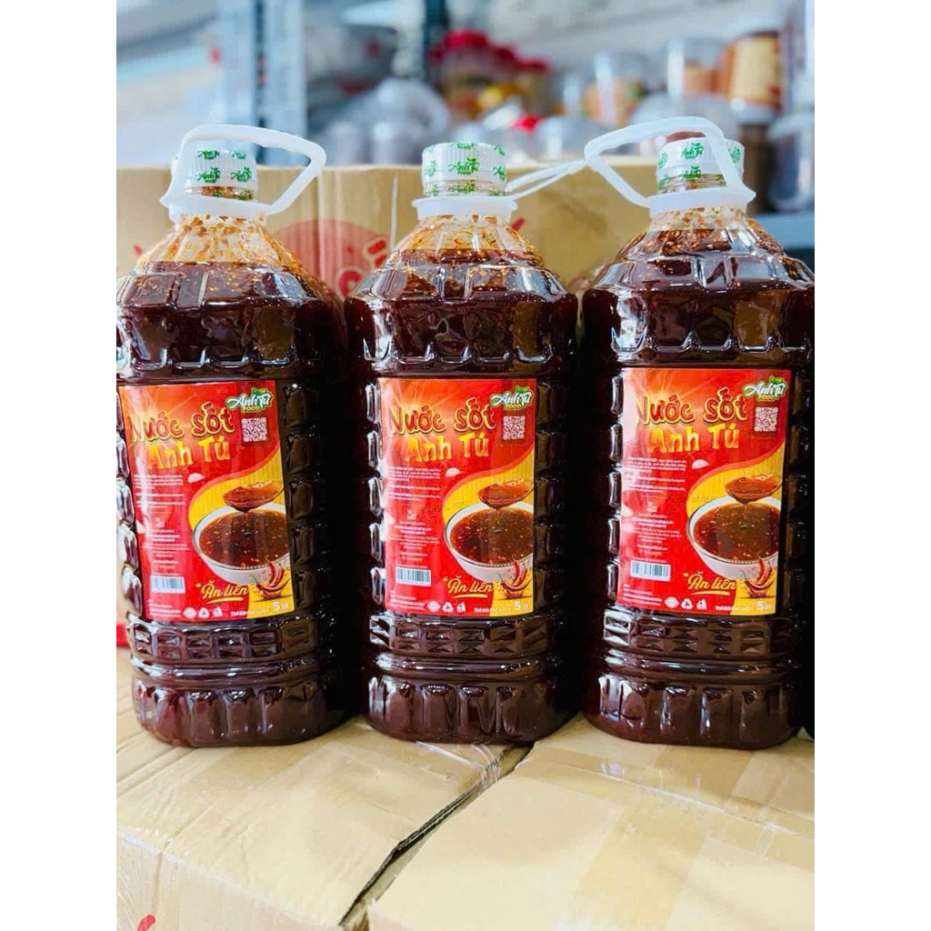 5 lít nước sốt bò anh tú