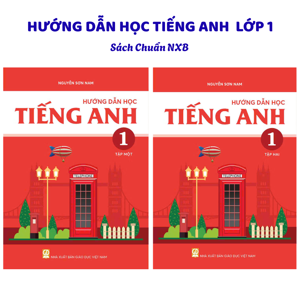 Sách - Hướng Dẫn học Tiếng Anh Lớp 1 - Archimedes School