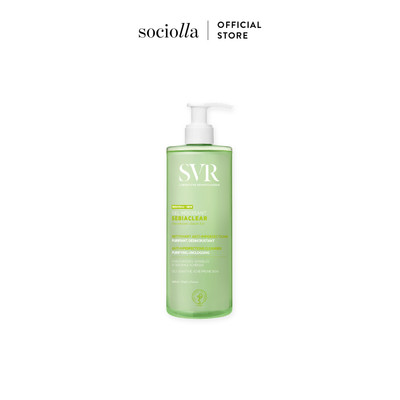 Gel Rửa Mặt Không Xà Phòng Giúp Làm Sạch Dầu Nhờn Và Loại Bỏ Tế Bào Chết Cho Da SVR Sebiaclear Gel Moussant