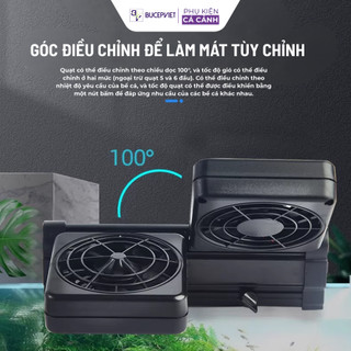 Quạt làm mát bể thủy sinh – Fan Cooling System, giảm nhiệt độ hồ cá hiệu quả