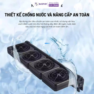 Quạt làm mát bể thủy sinh – Fan Cooling System, giảm nhiệt độ hồ cá hiệu quả
