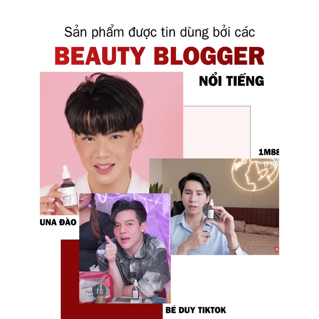 [GREAT x SO NATURAL][35ML] Serum Tinh Chất Red Peel So Natural - Peel Da Lành Tính, Đào Thải Tế Bào Chết & Làm Sáng | BigBuy360 - bigbuy360.vn