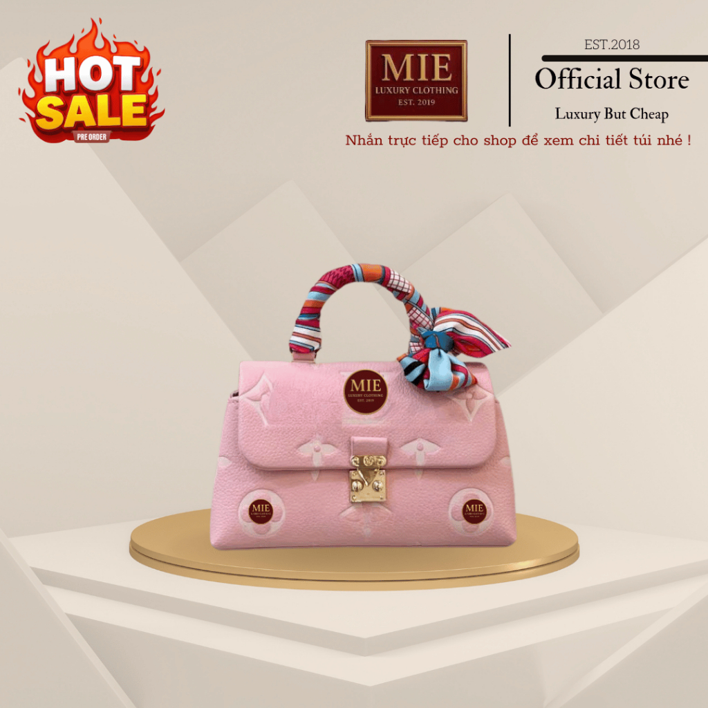 | 𝐌𝐢𝐞.𝐋𝐮𝐱 | Túi xách nữ Pochette Métis East West . Sz 21,5