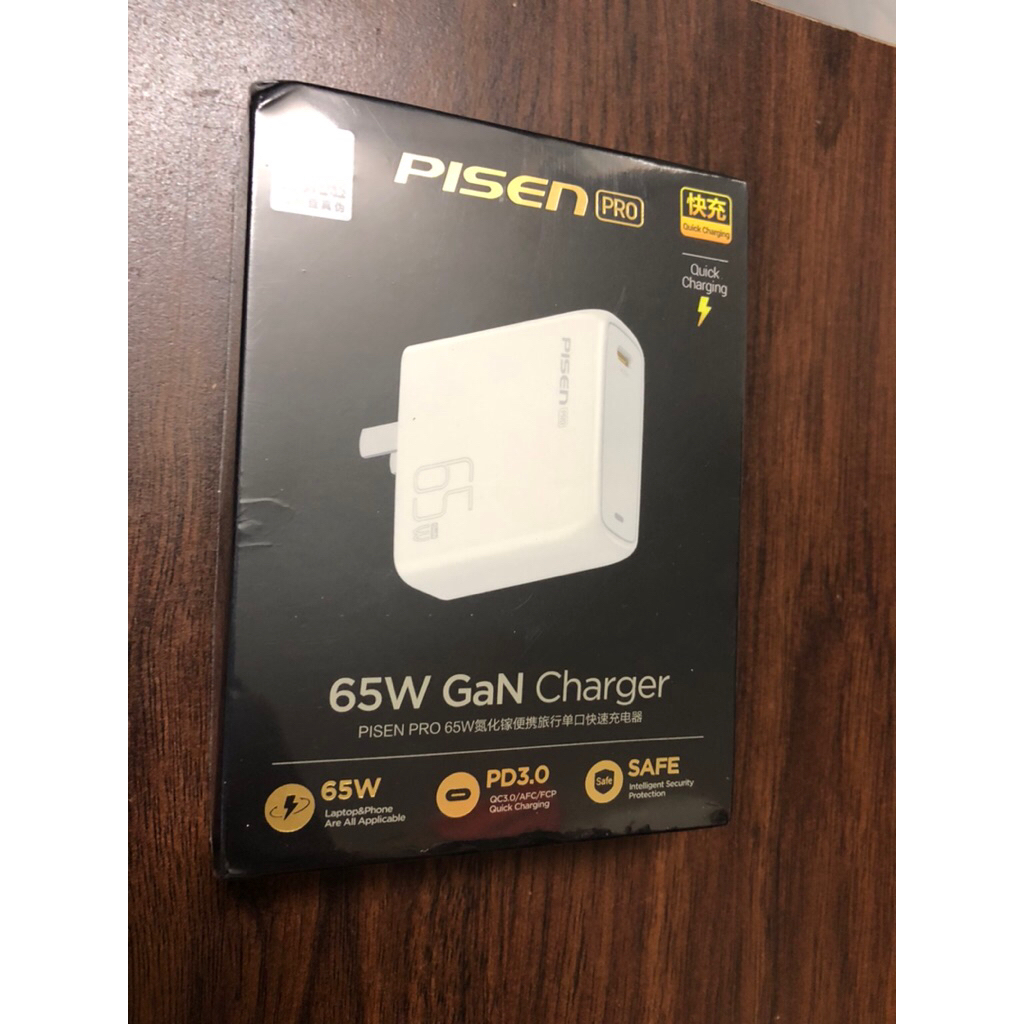 (new 100%) Củ sạc nhanh GaN Pisen Pro 65w TP-C76 nội địa China