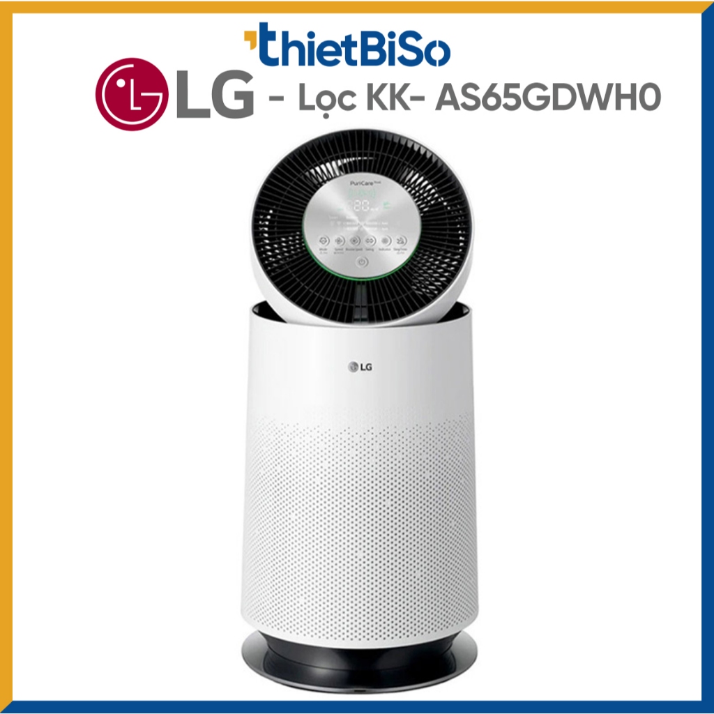 Máy lọc không khí LG AS65GDWH0 PuriCare 1 tầng Safeplus - Bảo hành 12 tháng chính hãng tại nhà