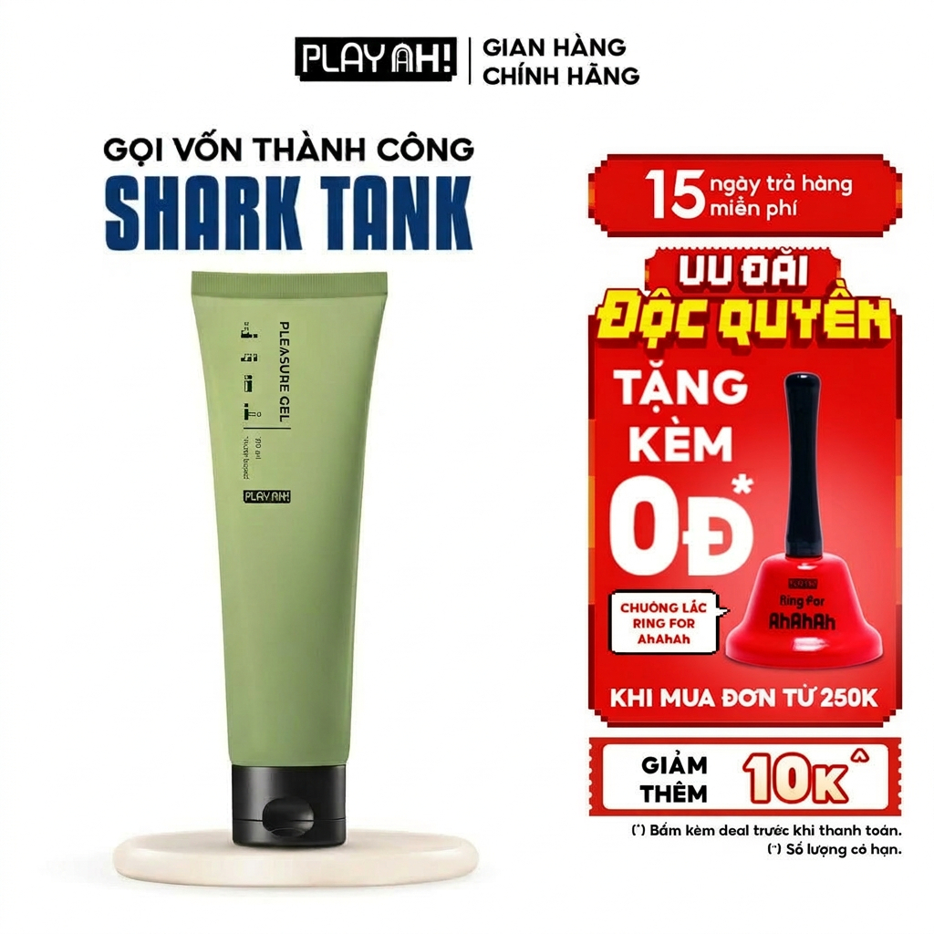 Gel Bôi Trơn PlayAh Gốc Nước Pleasure Gel 100ml