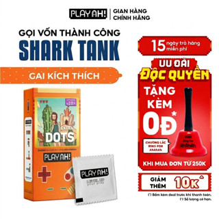 Bao Cao Su PlayAh Extra Dots Thêm Gai Hộp 3/10 52mm