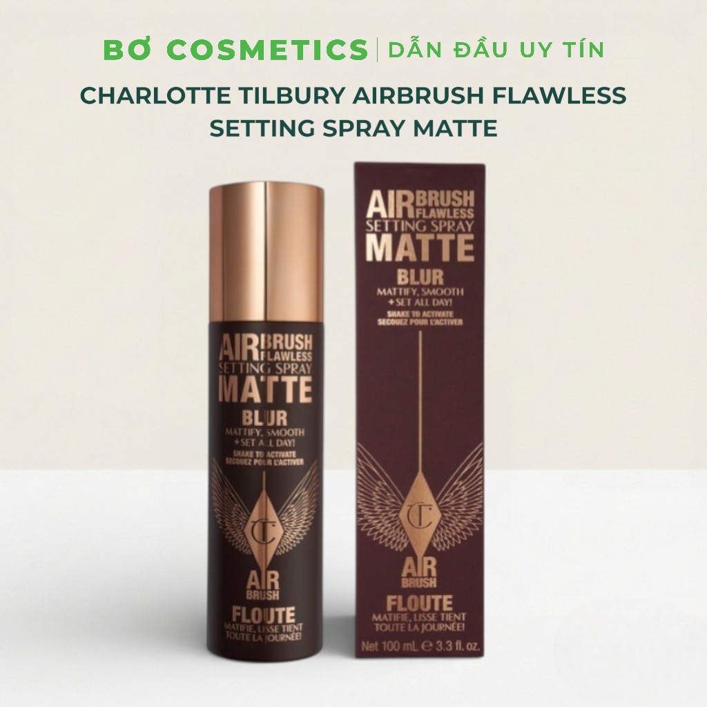 Xịt Khóa Nền Charlotte Tilbury Airbrush Flawless Setting Spray Matte