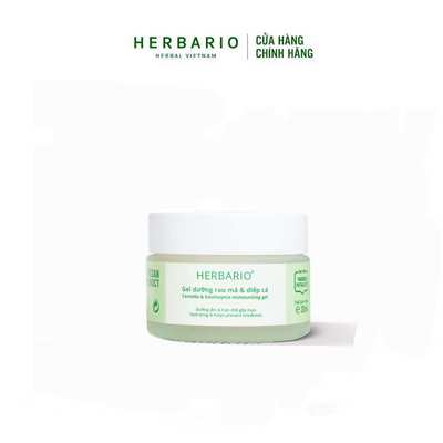 Gel Dưỡng Rau Má & Diếp Cá Thuần Chay Herbario 30ml