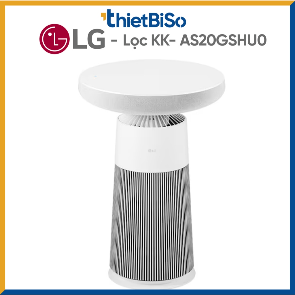 Máy Lọc Khí PuriCare AeroFurniture Màu Trắng Kem AS20GPWU0 / AS20GSHU0- Chính Hãng Bảo Hành 12 Tháng