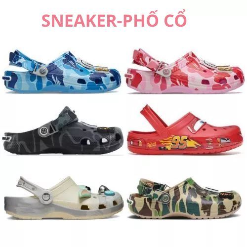Dép Cross Bape phiên bản vip nhiều màu (tặng box+ charm)