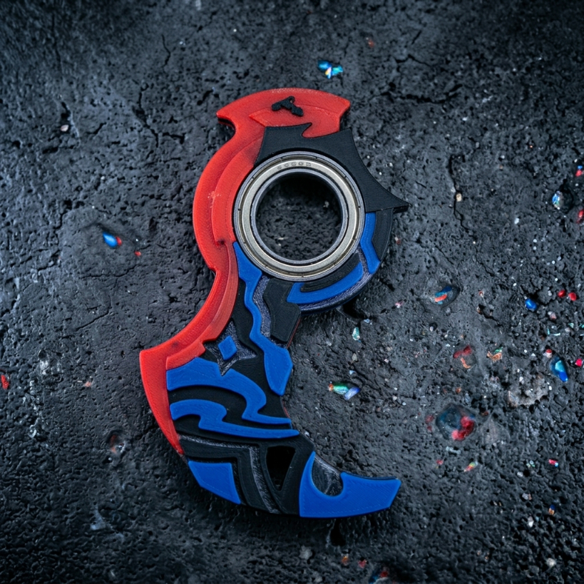 [K2 igris] Keyrambit IGRIS SOLO LEVELING - Móc khoá xoay keyrambit xả stress - chất liệu cao cấp