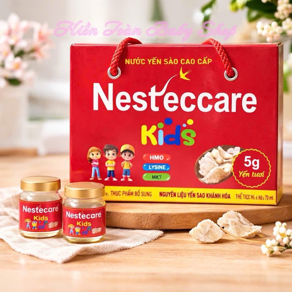 Yến Sào Teccare Kid Nest Giải pháp chống Biếng Ăn Cho Trẻ Từ 7 Tháng Tuổi Với 26% Yến Sào Cao Cấp [L