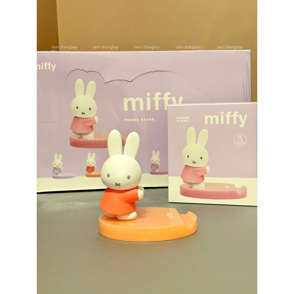 (Đọc kĩ mô tả) (CÓ SẴN) HỘP MÙ - BLIND BOX GIÁ ĐỠ ĐIỆN THOẠI MIFFY RABBIT