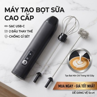 Máy đánh trứng cầm tay mini không dây 3 chế độ, thiết kế nhỏ gọn tiện lợi (tech_zone_shop)