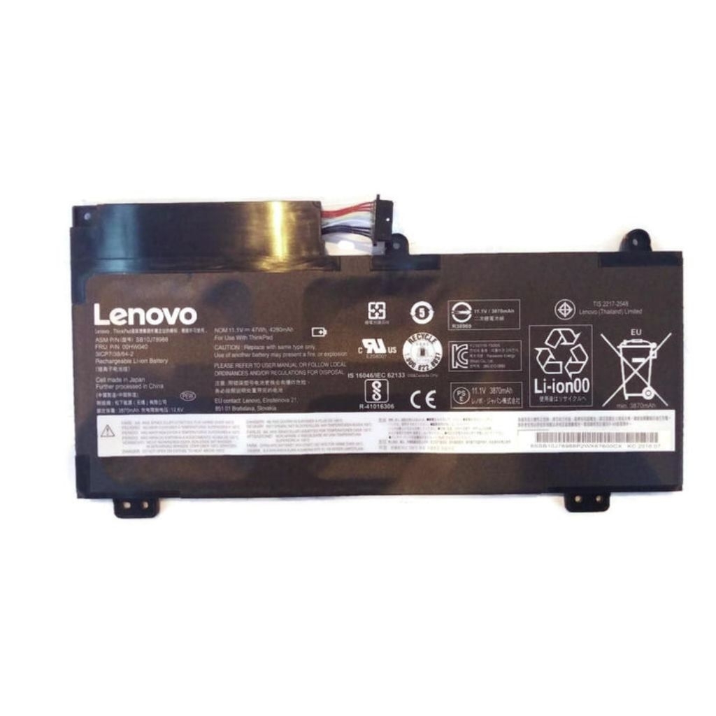 New Genuine Lenovo ThinkPad S5 2nd Gen 11.4V 47Wh Battery SB10J78989-00HW041