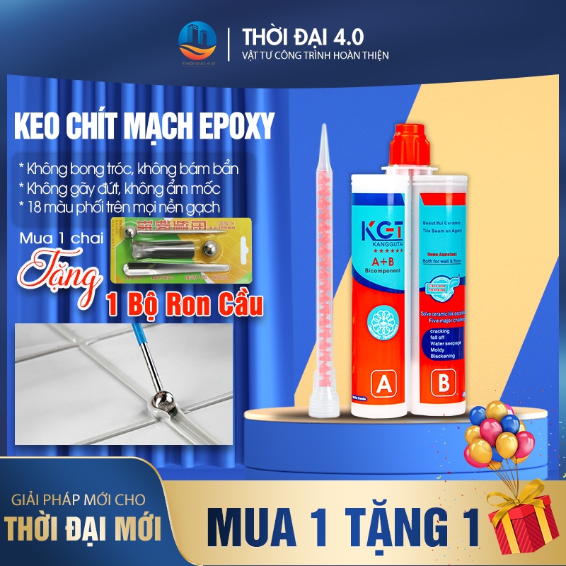 Keo chít mạch epoxy KGT cao cấp