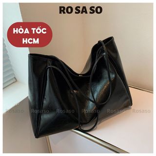 Túi xách nữ tote công sở ROSASO TX172 – Túi đẹp đeo vai to kẹp nách thời trang đi làm, đi chơi rẻ