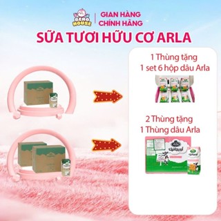 [Tặng set 6 dâu 6/26] Sữa tươi hữu cơ Arla Organic 200ml