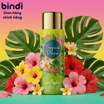 Xịt thơm cơ thể & quần áo Instyle 150ml