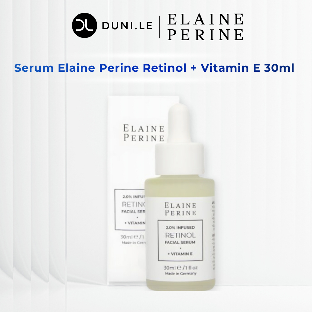 Serum Elaine Perine Retinol 2.0% Infused Retinol Serum + Vitamin E 30ml trẻ hoá, xoá nhăn | Duni Le 