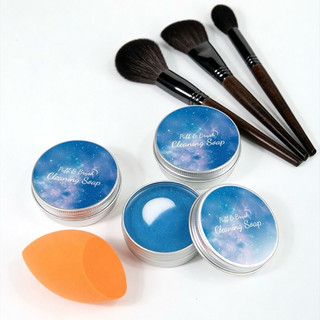 Sáp giặt cọ chổi make up, giặt bông mút trang điểm