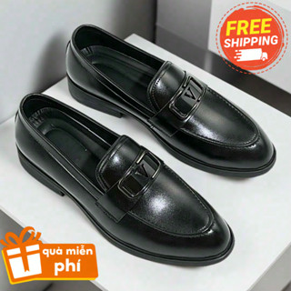 Giày Lười Da Nam Đế Cao 4cm Lịch Thiệp Sang Trọng Quý Phái Phù Hợp Cho Đi Chơi Và Đi Làm T12 Bảo Hành 1 năm