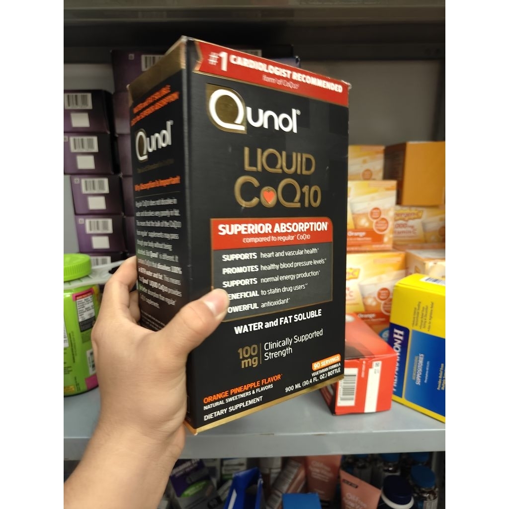 Bổ sung CoQ10 Qunol Liquid Superior Absorption CoQ10 900ml