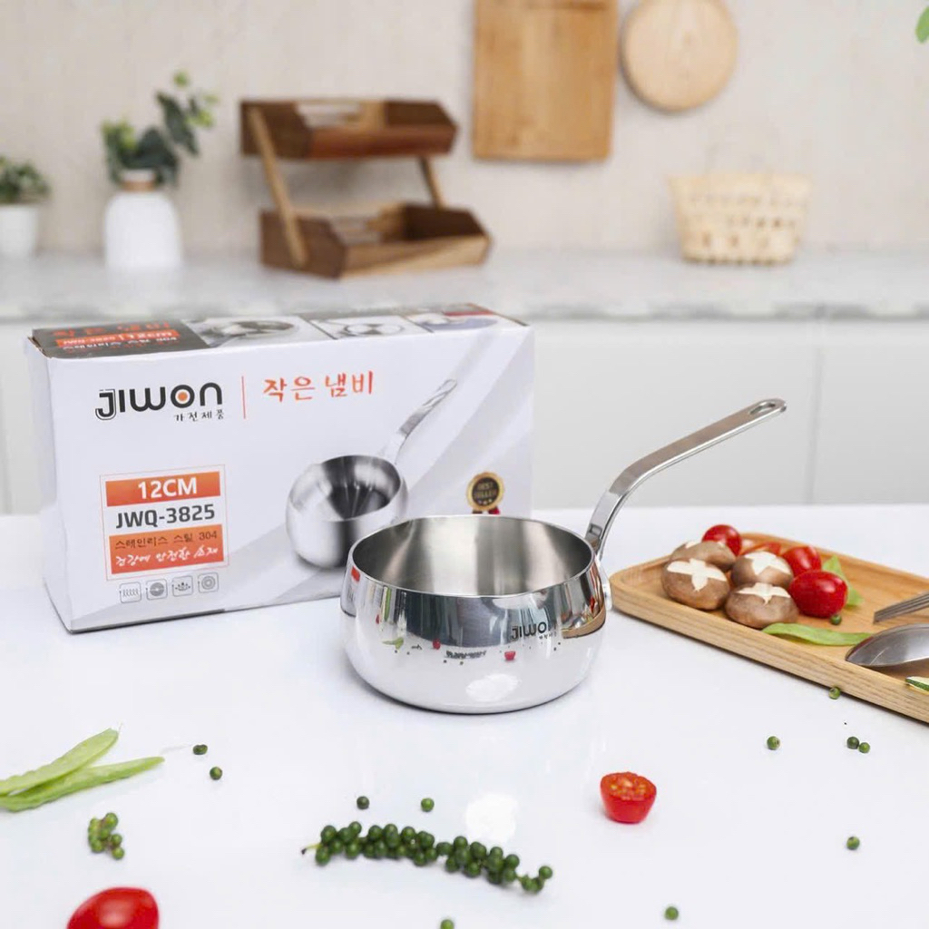 Nồi quấy bột jiwon size 14 có kèm vung nồi