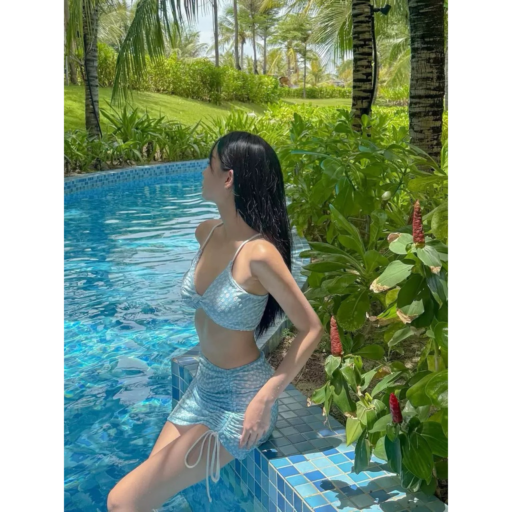 Bikini 3 mảnh kèm váy MINTY DAISY BRABOX BIKI54 | BigBuy360 - bigbuy360.vn